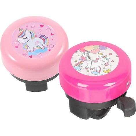 Sonnette de vélo (lot de 6) à sonnerie puissante, style dessin animé, accessoires pour vélo enfant en milieu urbain (1/5)