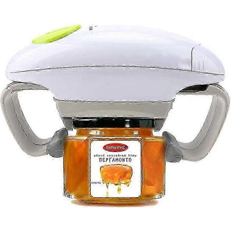 Ouvre-boîte électrique, ouvre-bouteille automatique mains libres à un bouton, adapté aux bouteilles de toutes tailles. (1/4)