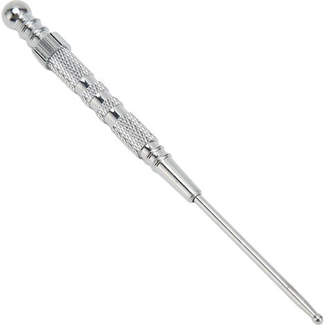 Outil de massage de réflexologie faciale rétractable en acier inoxydable, stylo d'acupuncture manuel pour soulager la douleur (1/5)