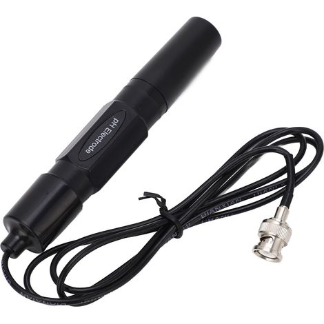 Wasserdichte pH-Sonde, präzise Messung, schnelle Reaktionszeit, pH-Elektrode für BNC Q9-Stecker, 1,9 m (1/5)