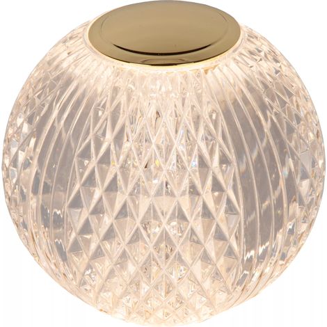 Lampada da tavolo glamour sfera 9cm LED dimmer Lucide (1/5)