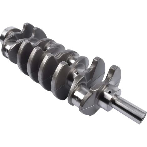 Cigüeñal, material de acero, dimensiones estándar OEM, compatible con varios vehículos, peso estándar, rendimiento optimizado para mayor durabilidad. (1/5)