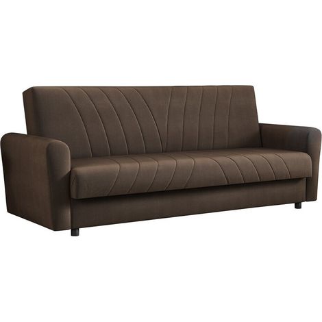 Sofá cama Columbus 126, Zanzibar 135, Almacenaje, 0, 87x230x90cm (1/5)