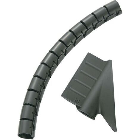 TRU COMPONENTS 1593182 TC-MX-KLT25BK203 Spiralschlauch 25 mm (max) Schwarz 5 m (1/2)