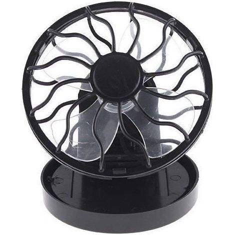 Kingwing® Cellule solaire ventilateur puissance soleil énergie panneau clip-on chapeau refroidisseur ventilateur de refroidissement (1/3)
