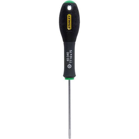 Tournevis torx percé fatmax - Longueur : 75 - Empreinte : T10 - STANLEY (1/4)