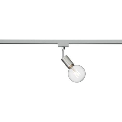 Faretto Spot Orientabile Acciaio Satinato 6W 13 cm Duoline GD Trio (1/2)