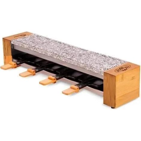 Little Balance Raclettegerät Holz Natur 4 Personen