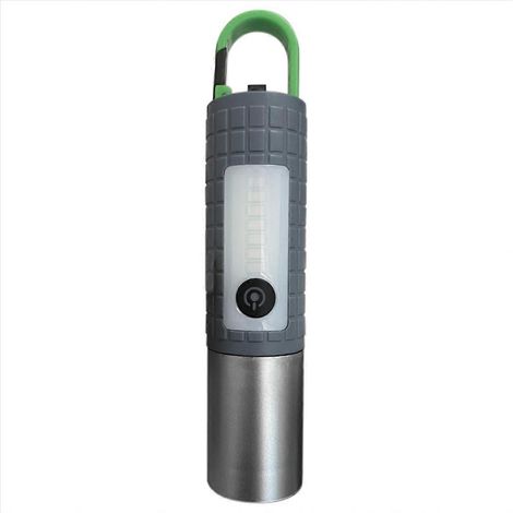 Leistungsstarke, multifunktionale Taschenlampe für Camping, Radfahren und Bergsteigen mit integriertem Schlüsselring. (1/5)