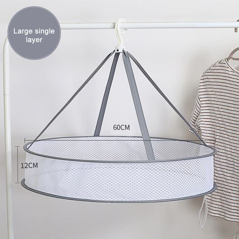 Filet De Séchage Pliable - Maille En Polyester Respirante - Pour Plantes Hydroponiques Et Vêtements - 61 X 61 Cm - 1 Pièce (1/5)