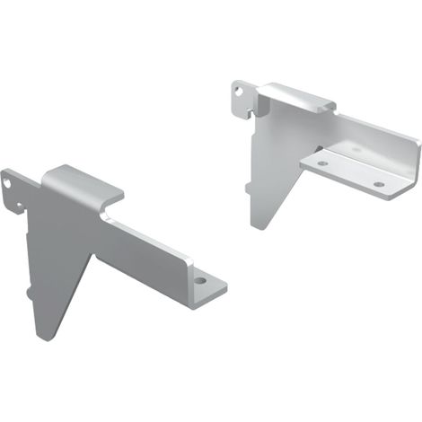 Ladenbausystem Single/Twin Konsole für Holz 60 mm grau