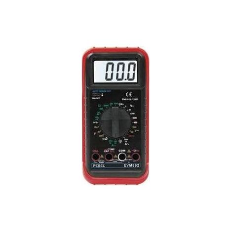 Multimetre numerique lcd 3 1 2 24 gammes 10a evm89 (1/2)