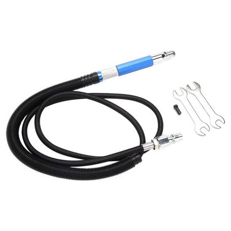 Mini meuleuse pneumatique bleue pour gravure, meuleuse d'angle et de lame de 2,3 à 3 mm