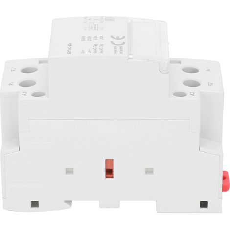 Contacteur Modulaire GYHC-63 2P 2NC 50Hz - Interrupteur Électrique Portable de Rechange (1/5)