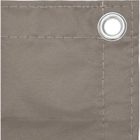 Maison Exclusive - Toldo para balcón de tela oxford gris taupé 12 (1/5)