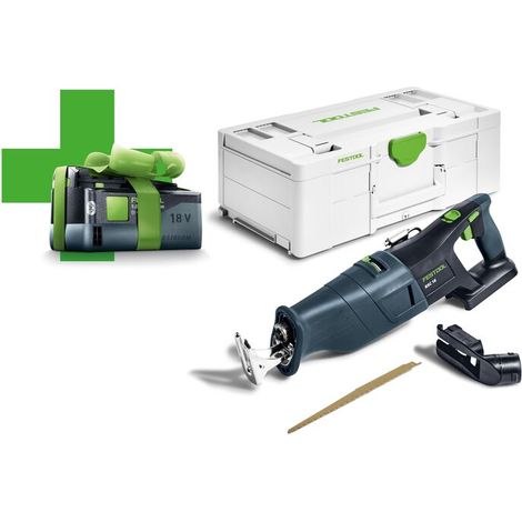 Säbelsäge FESTOOL RSC 18 EB-Basic (nur Gerät + Systainer SYS3 L 187) (1/5)