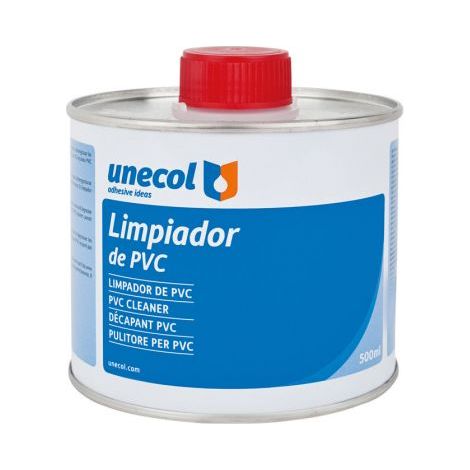 FPLUS unecol limpiador pegamento de pvc lata 500 ml 00206 , unecol limpiador pegamento de pvc lata 500 ml 00206 (1/2)