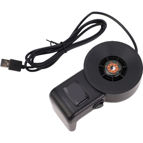 Ventilateur de refroidissement pour aquarium silencieux, multifonctionnel et à refroidissement rapide, à suspendre et à port USB. (1/5)