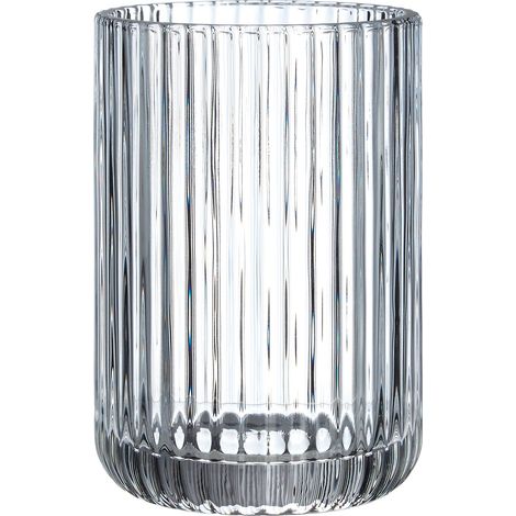 Premier Housewares Tumbler / Contemporary Clear Glasses For Drinking Water And Other Beverages / Water Glass Juice Cup Whiskey Glass 8 x 11 x 8 cm (1/3)