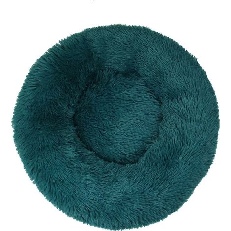 Coussin moelleux lavable pour chat et chien, vert foncé, 40 cm – DELKEVIC