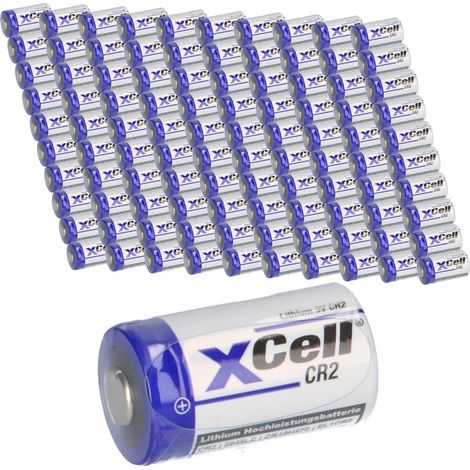 100x XCell CR2 Lithium Batterie 3V 850 mAh – CR15H270 (1/5)