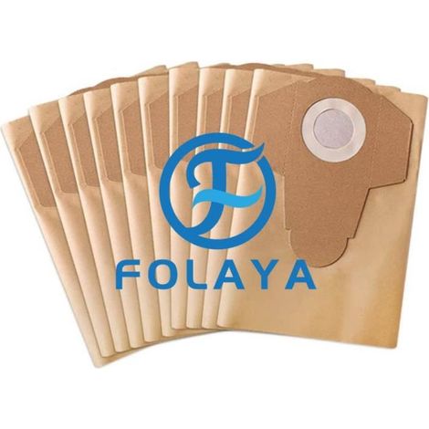 Sacs aspirateur - FOLAYA - PNTS 1400/1500 - 10 pièces - Haute filtration - Compatible Parkside (1/3)