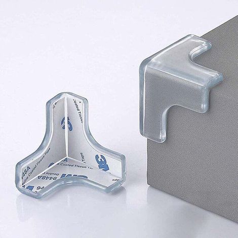 YMYNY Protection Coin de Table, 20pcs protecteurs de coin transparent,Protections d'Angles, Anti-Chocs Protege de Coins pour Tables et Tout Meubles Pointus pour enfants et bébés