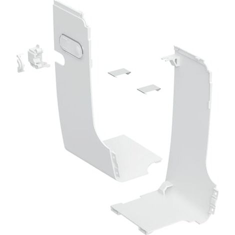 Geberit 243251111 couvercle de design latéral pour chasse d'eau externe (1/2)