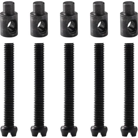 5 Pièces Vis de Réglage de Tendeur de Chaîne, Vis de Réglage de la Tension de la Tronçonneuse, pour Tronçonneuse Électrique 405 5016 (1/5)