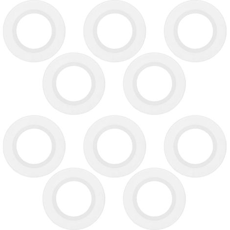 UKCOCO Lot de 10 joints bonde baignoire en silicone (1/5)