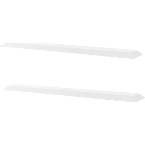 Lot de 2 règles en acrylique transparent à bords irréguliers pour (1/5)