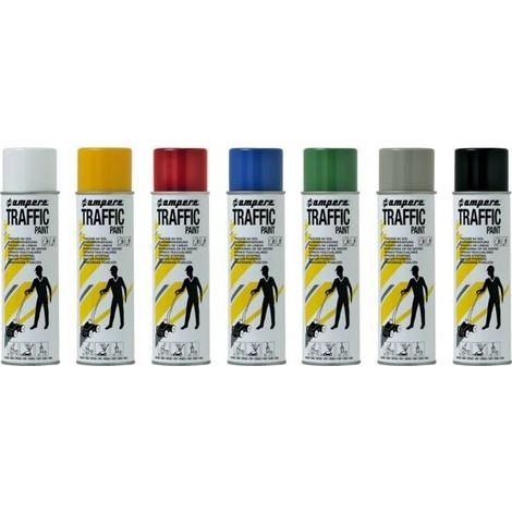 12 Pinturas de Trazado Permanente Negra 650/500 ml 7380252 - Outifrance