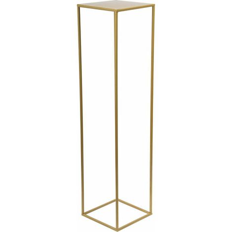 Supporto per fiori moderno dorato da terra, 100 cm