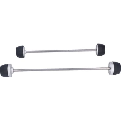 2 pièces Axle Slider avant/arrière en acier inoxydable 304 pour F900R F900XR S1000RR S1000XR (1/5)
