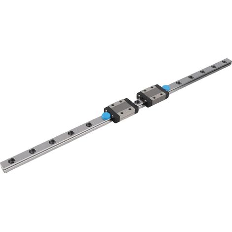 Rail de guidage linéaire MGN9B 300 mm, largeur 9 mm, avec 2 blocs de rail MGN9B (1/5)