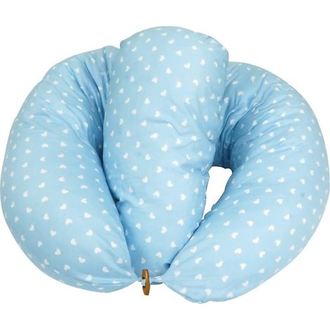 Coussin de grossesse et d'allaitement multifonction, lavable et réutilisable, multicolore, confort future maman (1/5)