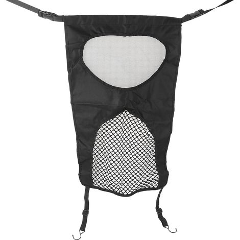 Barrière de Voiture de Chien, Barrière de Une Seule Couche Clôture Maille Animaux Compagnie Sac Rangement Rétractable Protection Grille Sécurité Sièges Avant Portable Siège Arrière Organisateur (1/5)