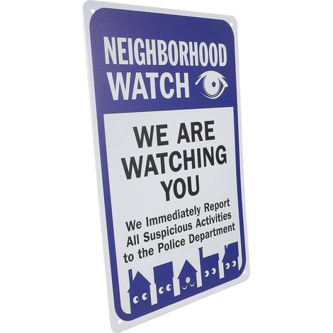 Warnschild Sicherheitsschild aus Eisen in Blau mit