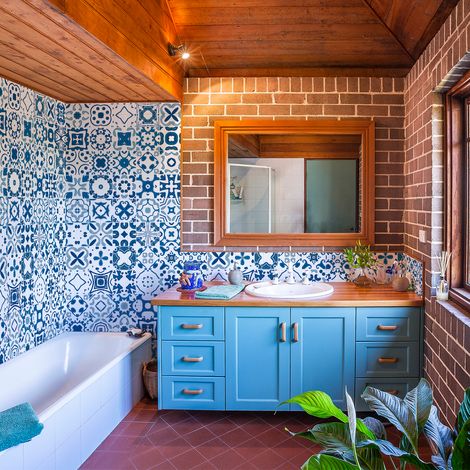 Sticker Mural Carrelage adhésif Cuisine Salle de Bain - 60 STICKERS CARRELAGES AZULEJOS URSULIA - 60stickers10x10cm (1/5)