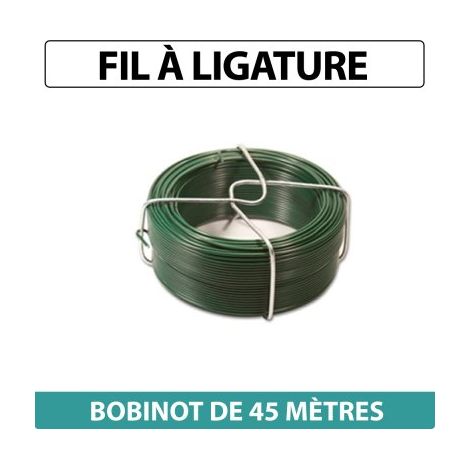 Fil à Ligature Plastifié - Largeur 2,5mm - Longueur 45m