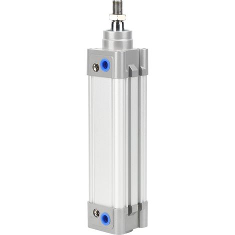 Vérin pneumatique standard DNC40, alliage d'aluminium, filetage de tige de piston M12×1,25, DNC40x100 (1/5)