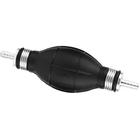 Tuyau d'amorçage manuel en caoutchouc et aluminium de 6 mm pour pompe à carburant essence, pour voiture, bateau ou moteur hors-bord. (1/5)
