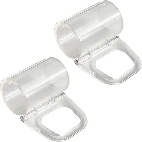 Lot de 3 poignées pour stores enrouleurs sans fil, clips et tirettes pour stores enrouleurs, accessoires pour rideaux et stores. (1/5)