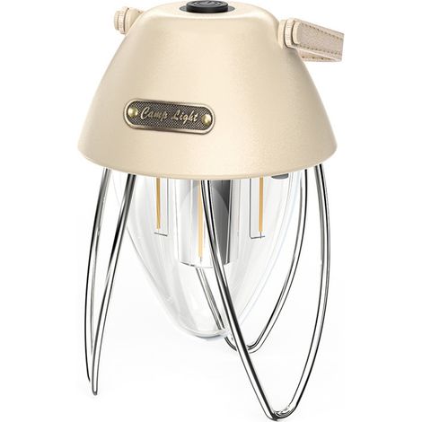 Camping Lantern Rechargeable  LED Camping Light  for Outdoor Gardenoff white (1/5)