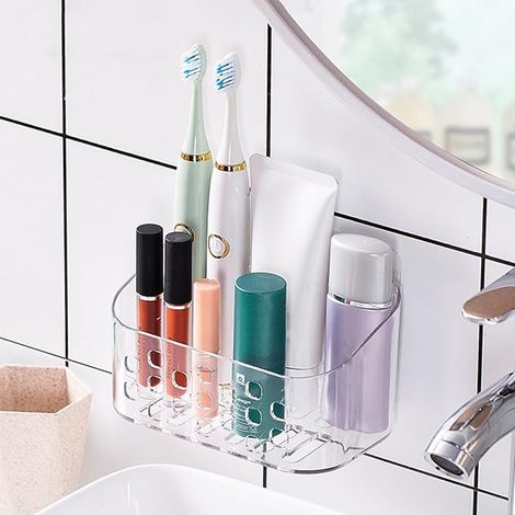 Self-Adhesive Shower Shelf for Bathroom without Drilling (1/5)