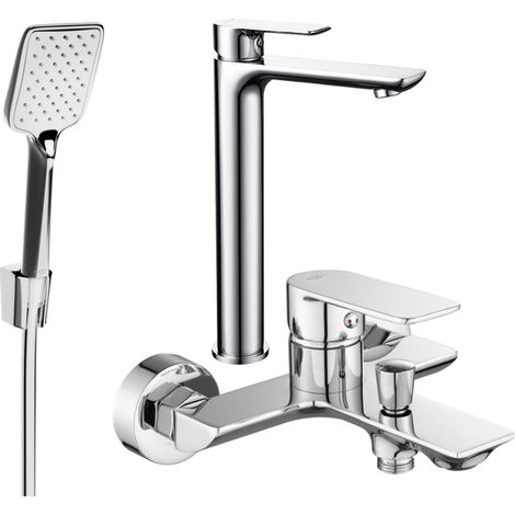 Mexen Alfa R62 set vasca da bagno, cromo - 745713R62-00 (1/4)