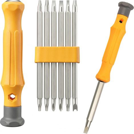 6 en 1 Jeu de Tournevis pour sèche-Cheveux V6 V7 V8 V10 V11 V15 DC24 DC40 DC41 DC50 aspirateur,Cruciforme,Parallèle,Torx Jeu de Tournevis Entretien Démontage Accessoires (1/5)