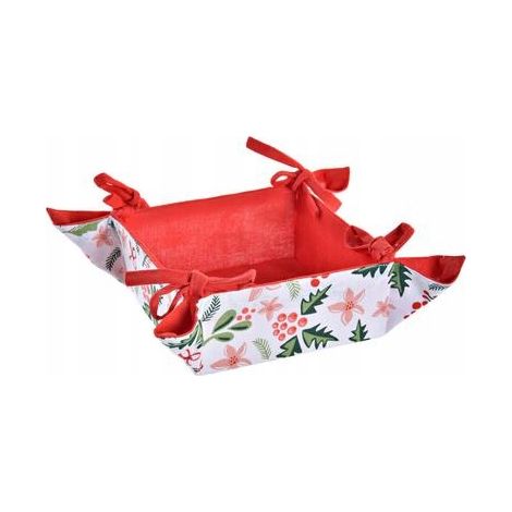 Westwing Baumwoll-Brotkorb 30x30x10 cm
