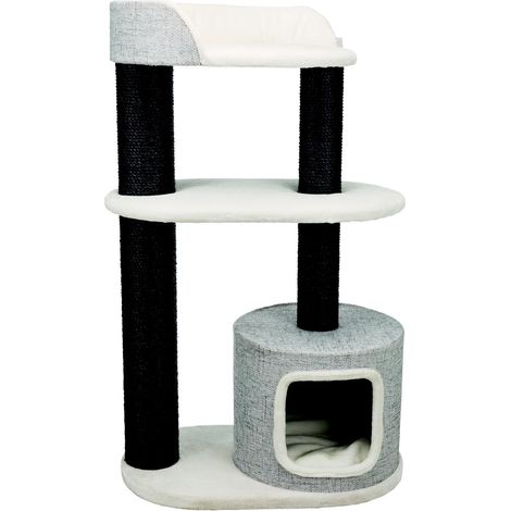 Trixie Cara XXL Katzenbaum Weiß und Grau Stabil