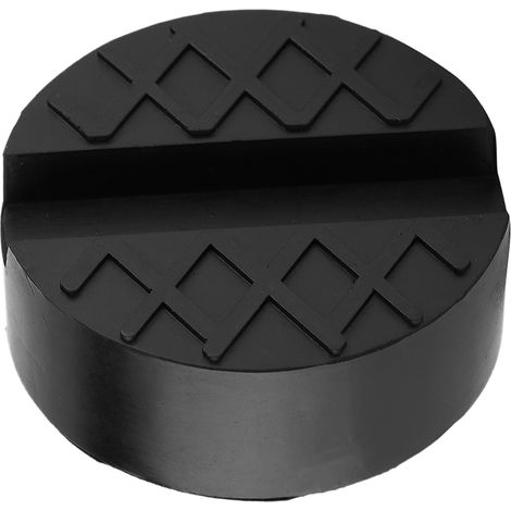 Cale de Cric Universelle 4 Tonnes en Caoutchouc Noir 65x33x33 mm pour Voiture Outil Réparation 1 Pièce (1/5)